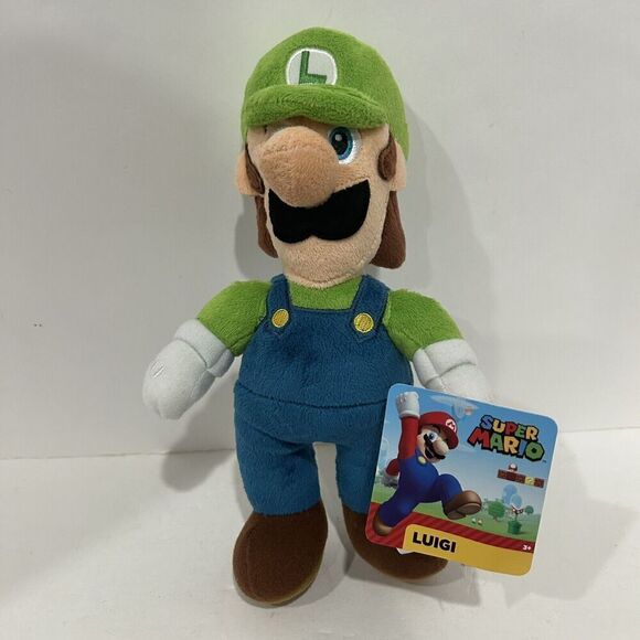 Luigi Super Mario Plush Brand New - Picture 1 of 6